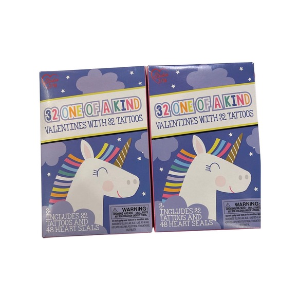 Studio 2/14 Valentines Cards Kids 2 packs 32 each New - Picture 1 of 5